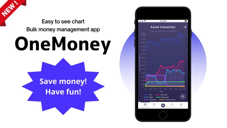One Money+ - Asset management by Junta Shoji