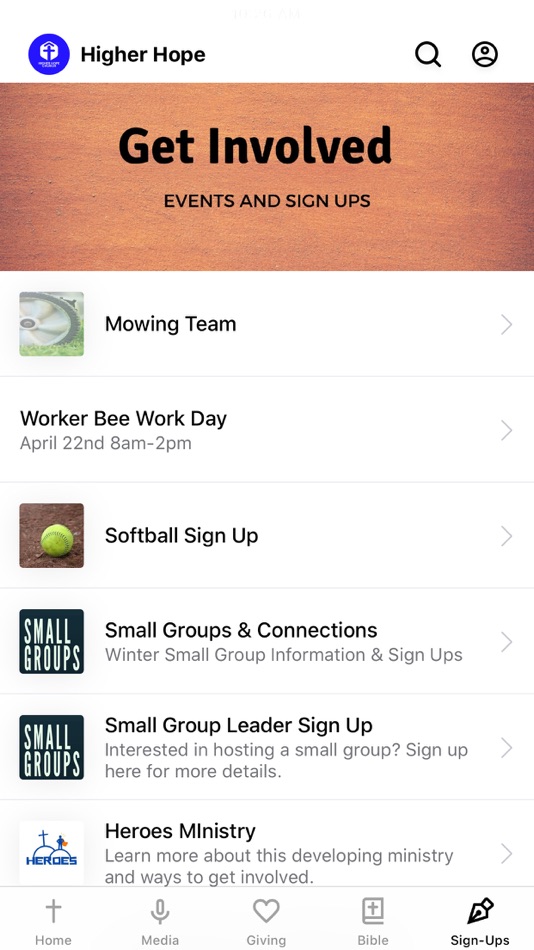 #3. Higher Hope (iOS) 게시자: Higher Hope Church