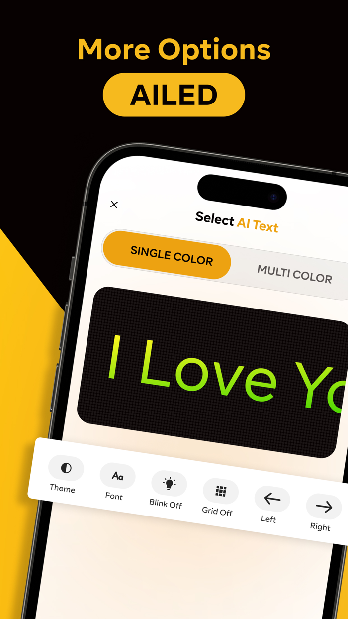 AI LED Banner and Scroller