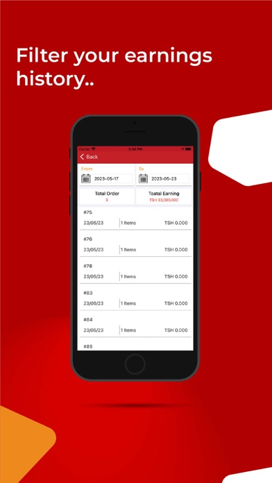 Ordenes: Rider App Screenshot