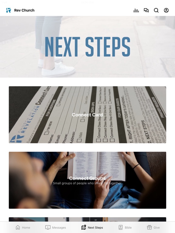 Church of the Revelation iPad screenshot 3 - Lifestyle app
