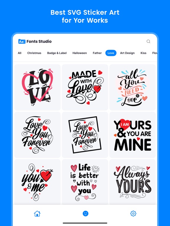 Screenshot #5 pour Fonts Studio For Cricut