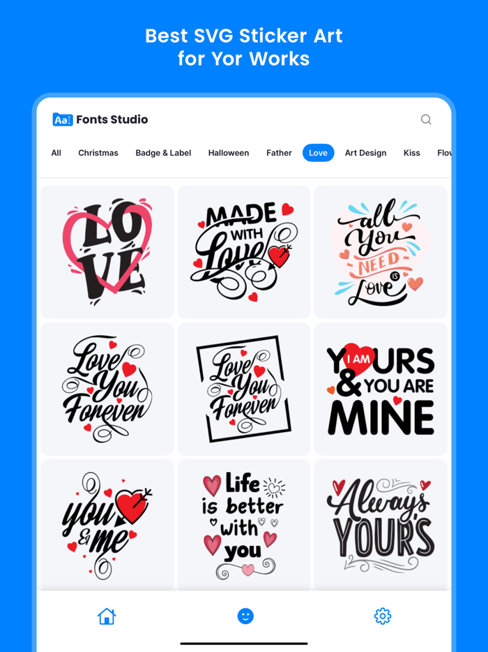 Fonts Studio For Cricut