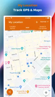 my location - track gps & maps iphone screenshot 2