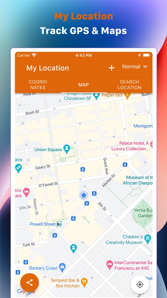 #2. My Location - Track GPS & Maps (iOS) 게시자: Ajay Gorasiya
