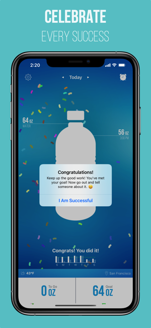 ‎Waterlogged — Drink More Water Screenshot