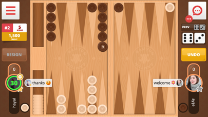 Screenshot #2 pour Backgammon - Online