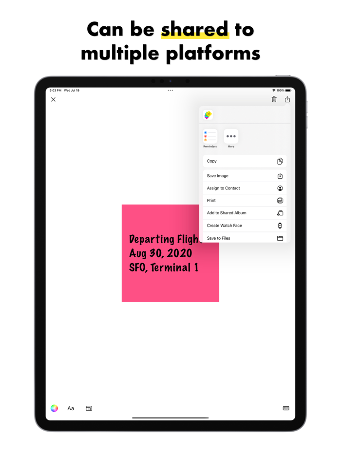 ColorSticky  StickyNotes App
