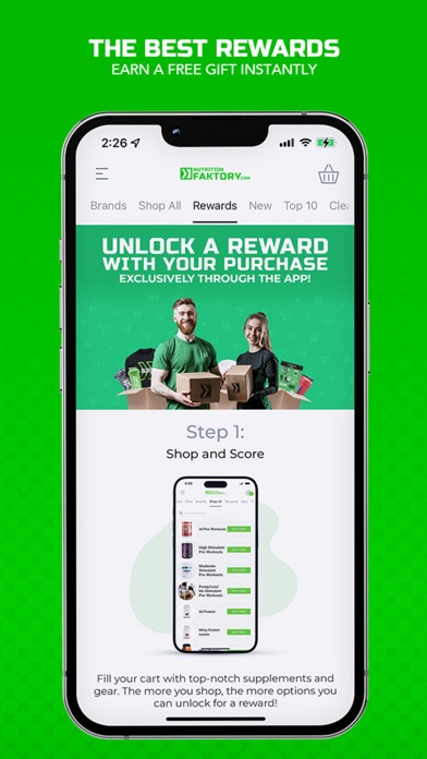 Nutrition Faktory Screenshot