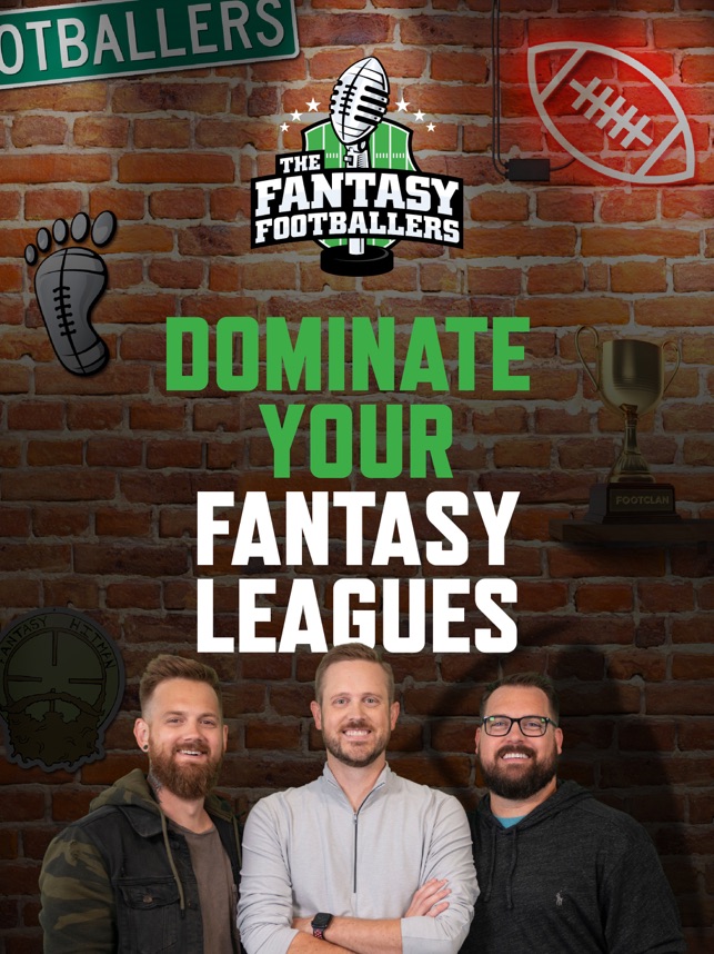 The Fantasy Footballers - Sweet new #fantasyfootball draft day app with our  rankings built in -- iOS and Android, Phones and Tablets DraftDayApp.com