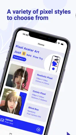 Game screenshot Pixel Avatar-AI Pixel Art Tool mod apk