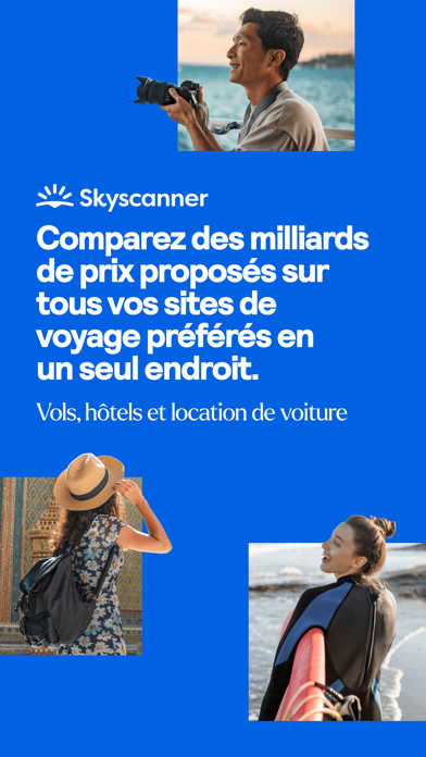 Screenshot #1 pour Skyscanner - offres de voyage