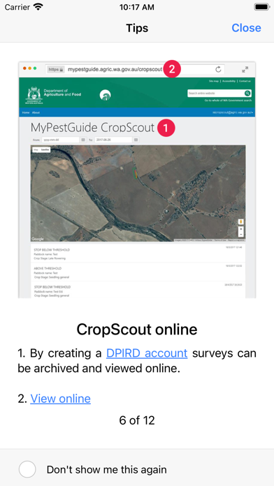 MyPestGuide CropScout Screenshot