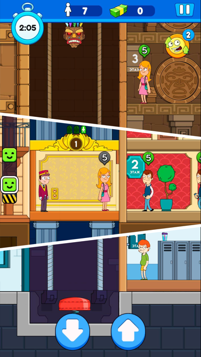 Hotel Elevator: Frenzy Control