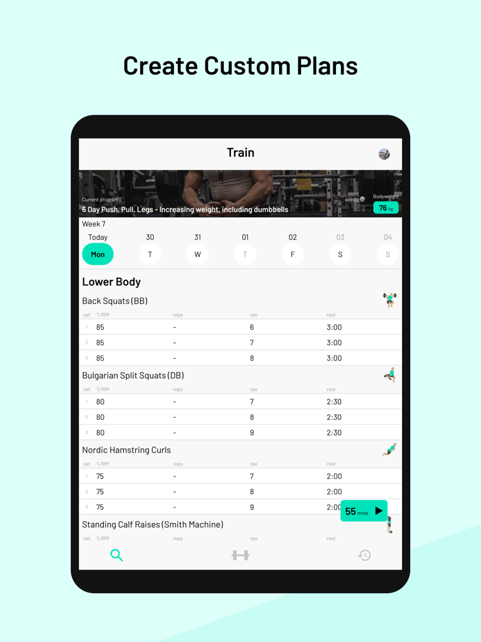 Benchmark Strength log