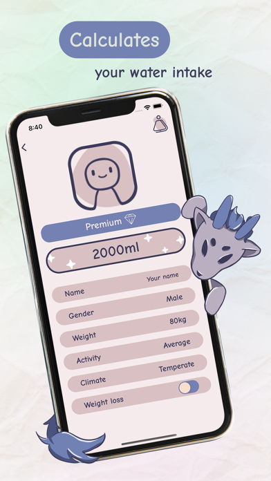 Water Dragon - Drink Reminder Screenshot