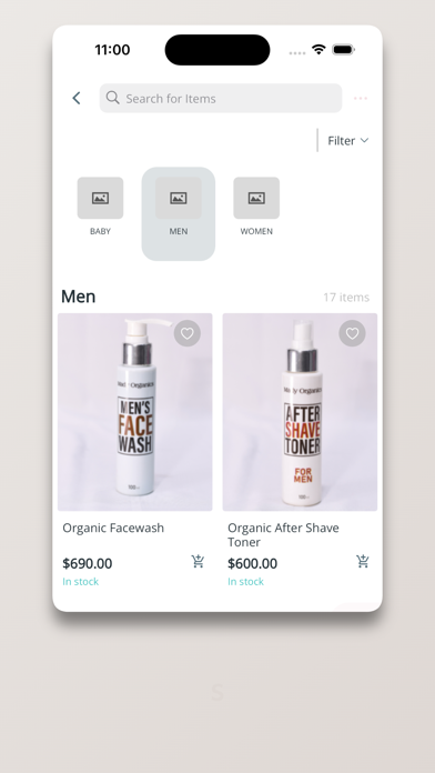 FemPowerMart eCommerce app Screenshot