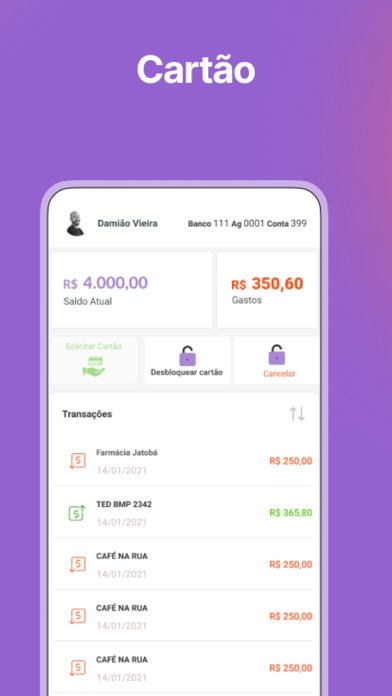 Gloria Bank Screenshot