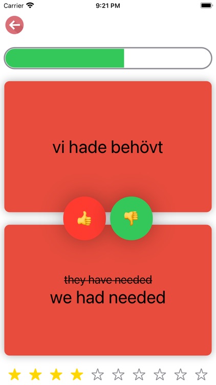 Swedish Verb Blitz screenshot-5