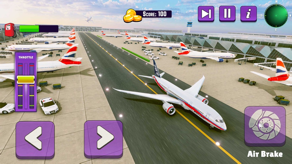 #2. Airline Flight Pilot Simulator (iOS) 由: Muhammad Ali