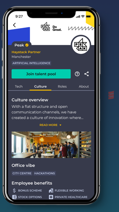 Haystack - Tech Job Search Screenshot