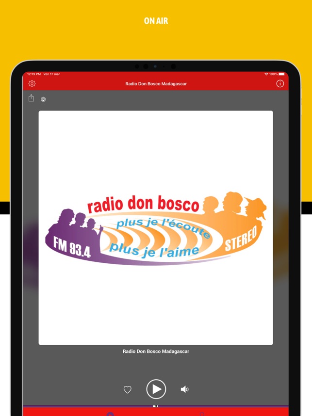 Radio Don Bosco Madagascar dans l'App Store