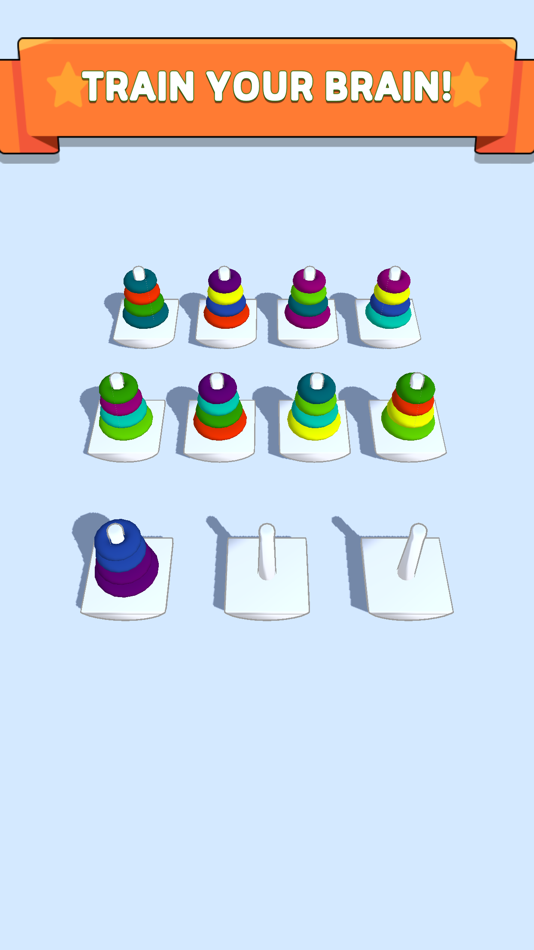 #1. Color Toy Sorting (iOS) Podle: Du Chau