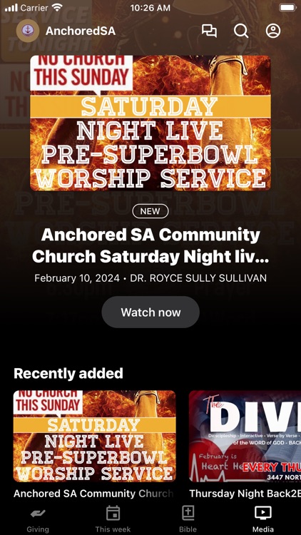 Anchored SA Community Church