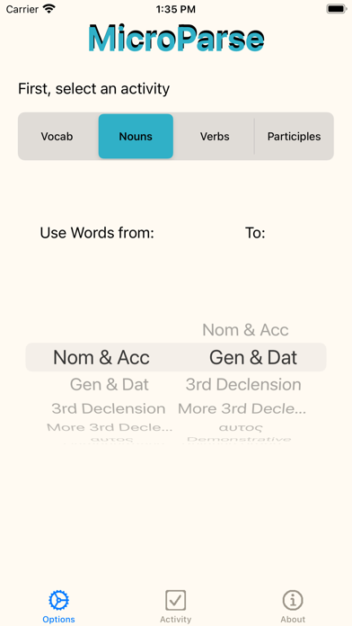 MicroParse Screenshot