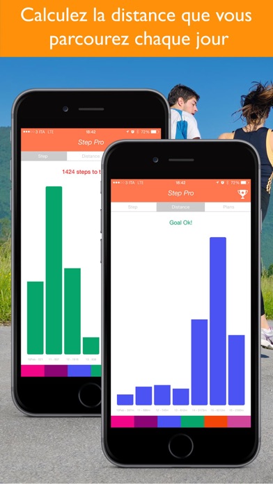 Screenshot #2 pour Step Pro - compteur de pas