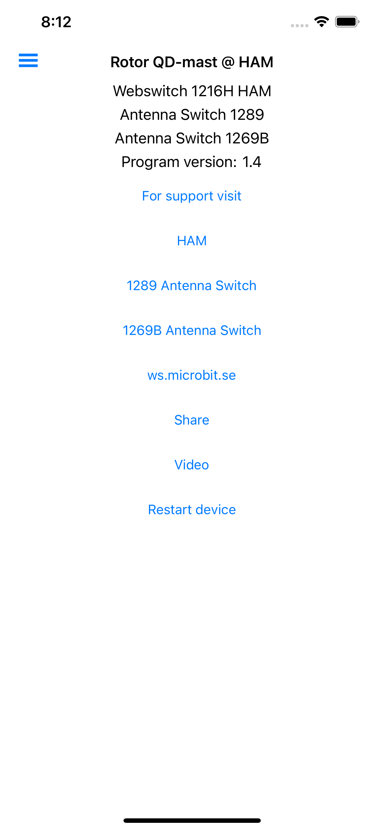 WebSwitch 1216H HAM