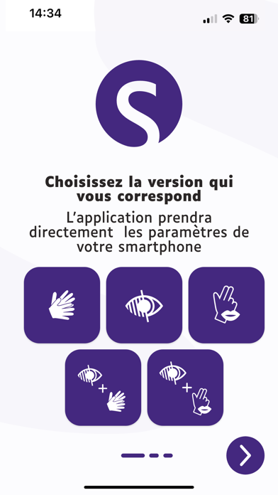 sens - Déficients Sensoriels Screenshot