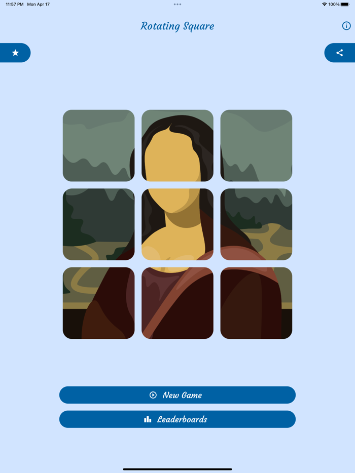 Rotating Square Puzzle