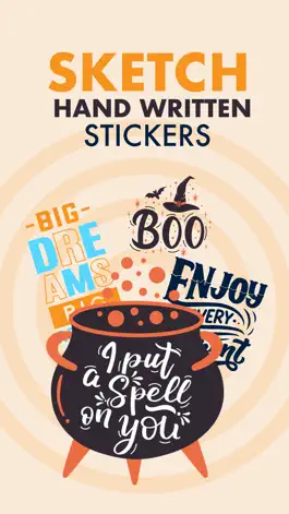 Game screenshot Sketch Hand written Stickers mod apk