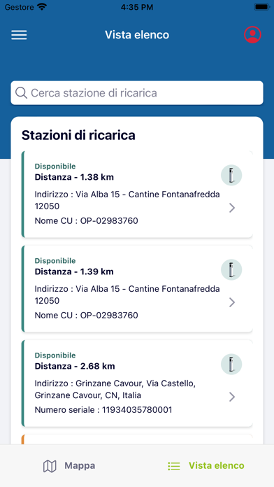 EGEA GreenMobility Screenshot