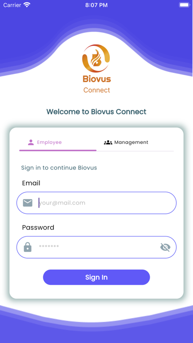 Screenshot 2 of Biovus Connect App