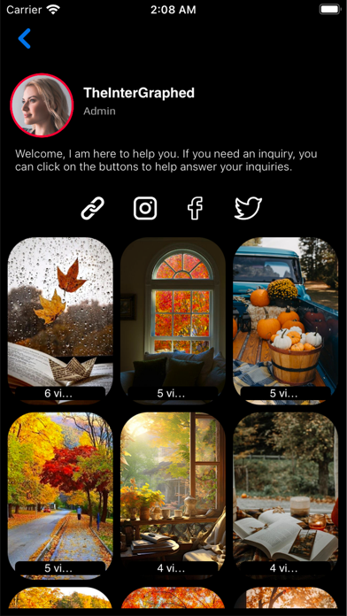 Screenshot #1 pour Fall wallpapers aesthetic 4k