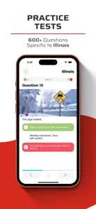 Illinois DMV Permit Test screenshot #3 for iPhone