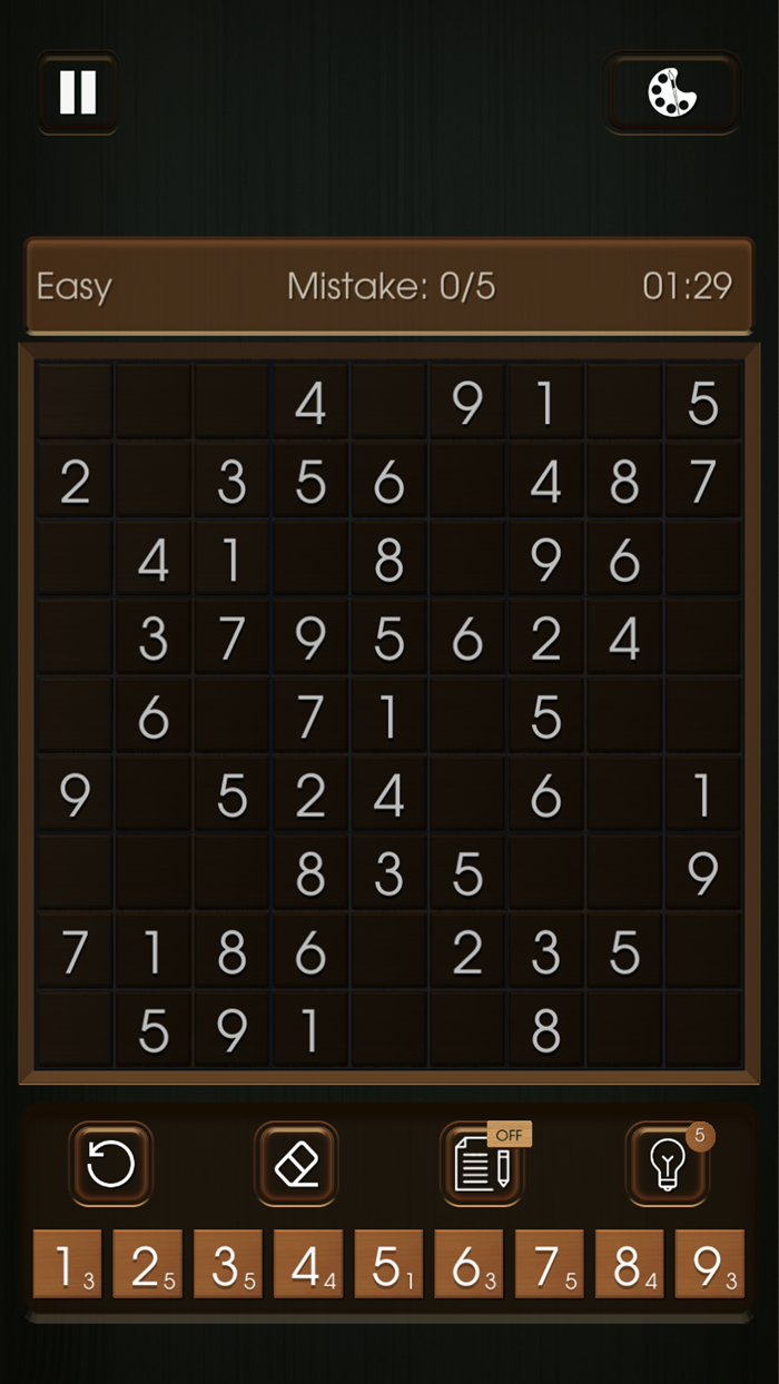 Wood Sudoku