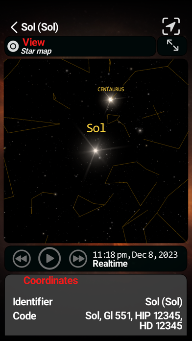 Screenshot #1 pour SkyORB ∞ Astronomie 2024
