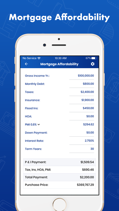 Personal Finances Screenshot
