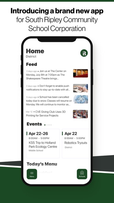 South Ripley Community Schools Screenshot