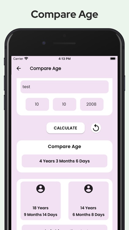 Age Calculator - compare