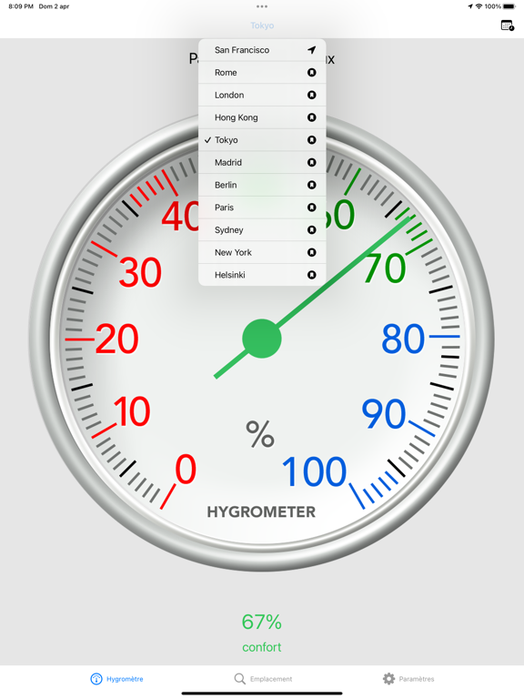 Screenshot #6 pour Hygromètre - Humidité de l'air