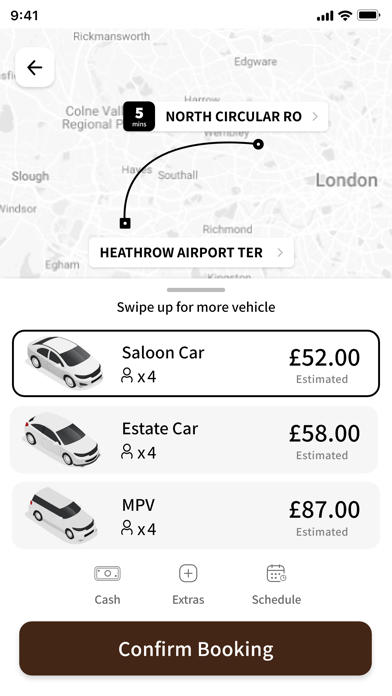 Brown-hill Chauffeurs Screenshot