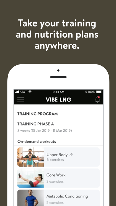 Vibe Lounge Screenshot