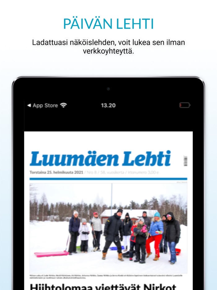 Luumäen Lehti päivän lehti