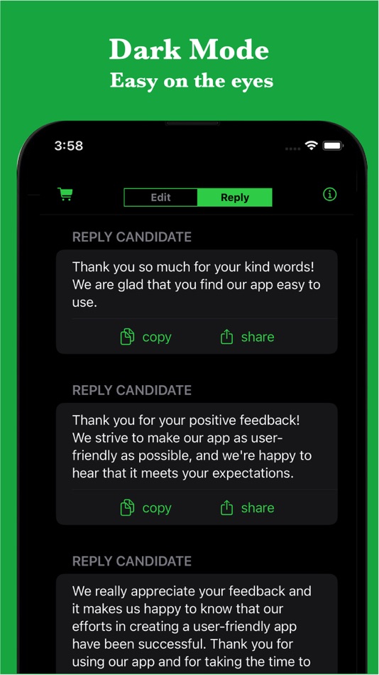 #4. Reply AI for AppReview (iOS) By: YUKI TANAIKE