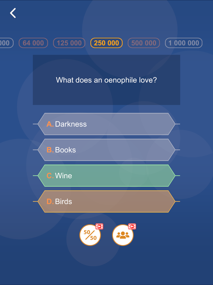 Millionaire Simple Quiz