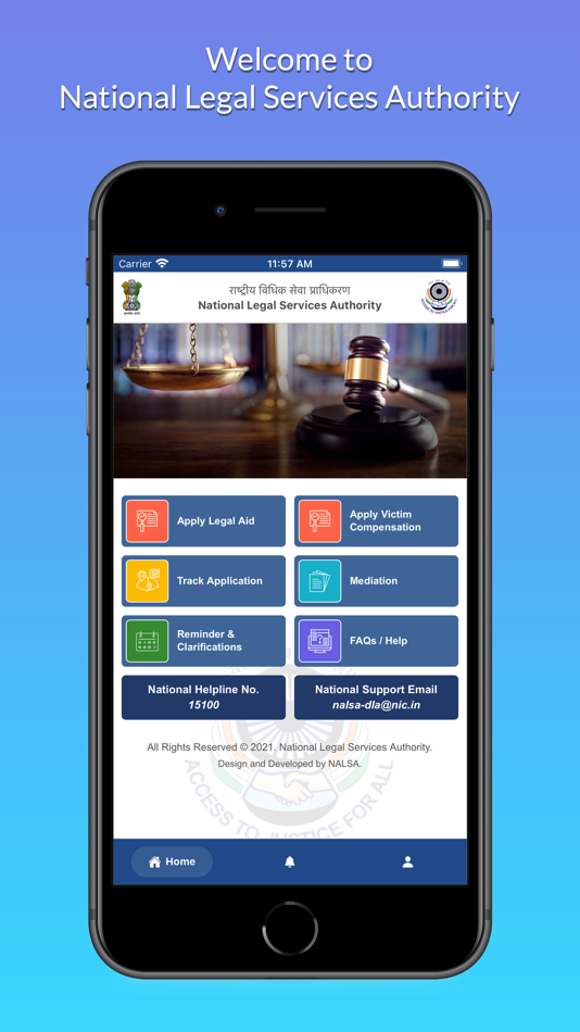 #2. NALSA: Legal Services (iOS) 게시자: NIC